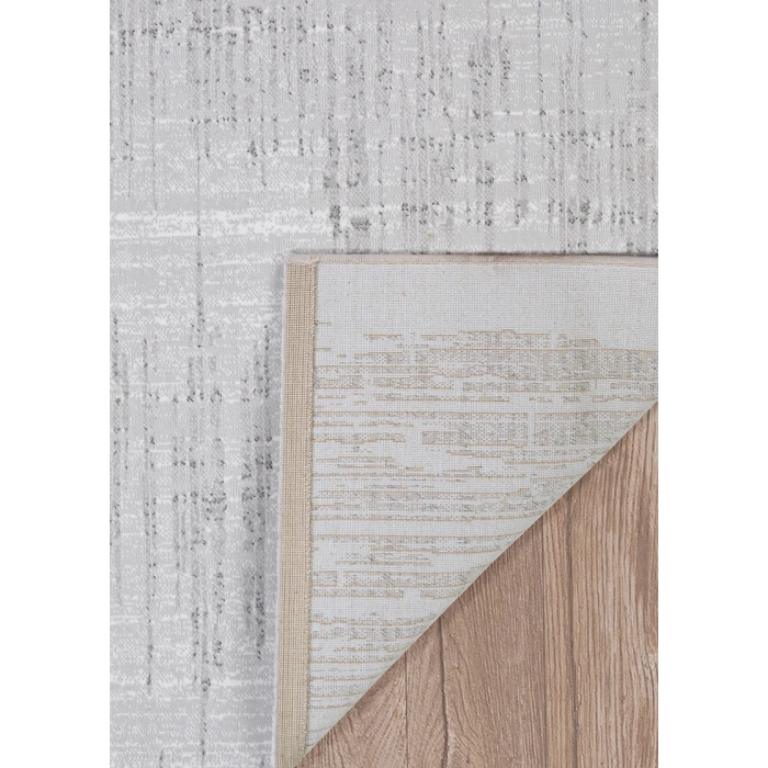 Couristan Marina Snowcap Grey 1258/0911 5 ft. 3 in. X 7 ft. 6 in. Rectangle Rug
