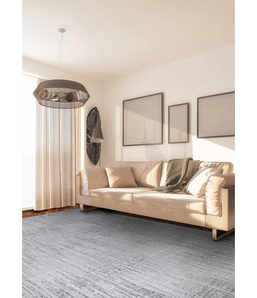 Couristan Marina Snowcap Grey 1258/0911 2 ft. 2 in. X 7 ft. 10 in. Rectangle Rug