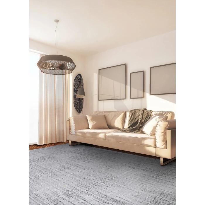 Couristan Marina Snowcap Grey 1258/0911 5 ft. 3 in. X 7 ft. 6 in. Rectangle Rug