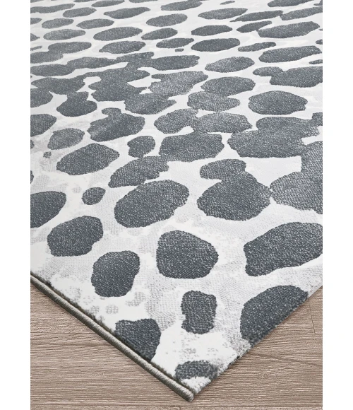 Couristan Marina Grey/Ivory 1261/0505 2 ft. X 3 ft. 11 in. Rectangle Rug