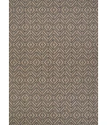 Couristan Recife Driftwood/Black 1318/2550 7 ft. 6 in. X 7 ft. 6 in. Square Rug
