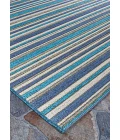 Couristan Cape Brockton 5' x 8' Cobalt/Teal Area Rug