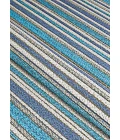 Couristan Cape Brockton 5' x 8' Cobalt/Teal Area Rug