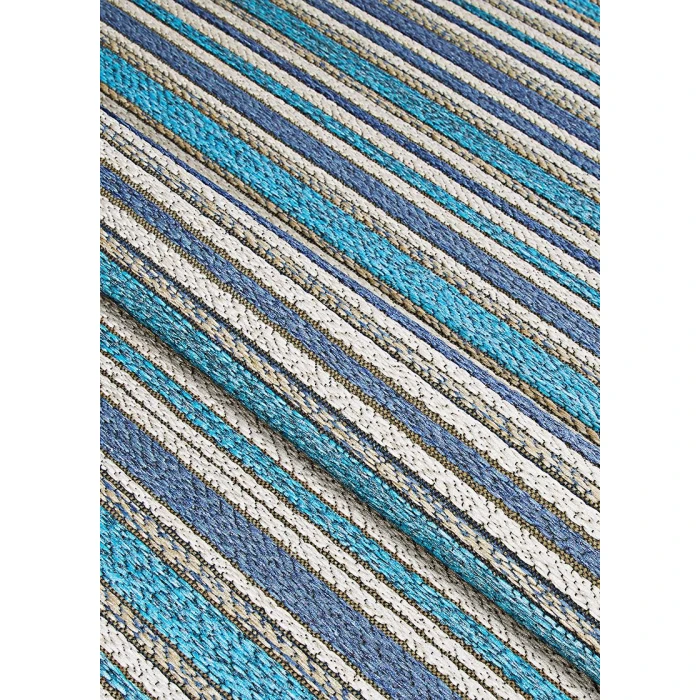 Couristan Cape Brockton 6' x 9' Cobalt/Teal Area Rug