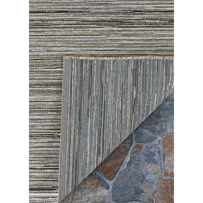 Couristan Cape Hinsdale 6' x 9' Light Brown/Silver Area Rug