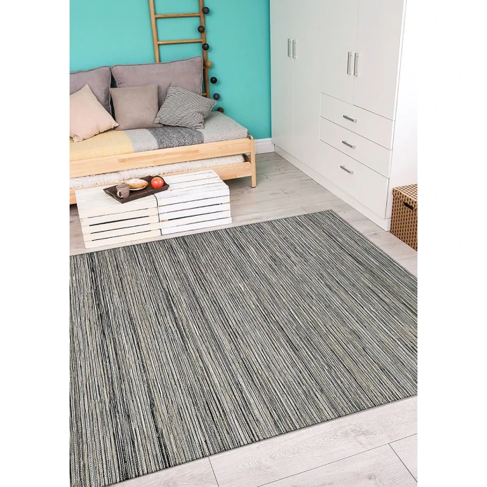 Couristan Cape Hinsdale 6' x 9' Light Brown/Silver Area Rug