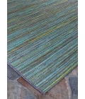 Couristan Cape Hinsdale 8' Runner Teal/Cobalt Area Rug