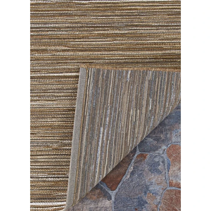 Couristan Cape Hinsdale 6' x 9' Brown/Ivory Area Rug