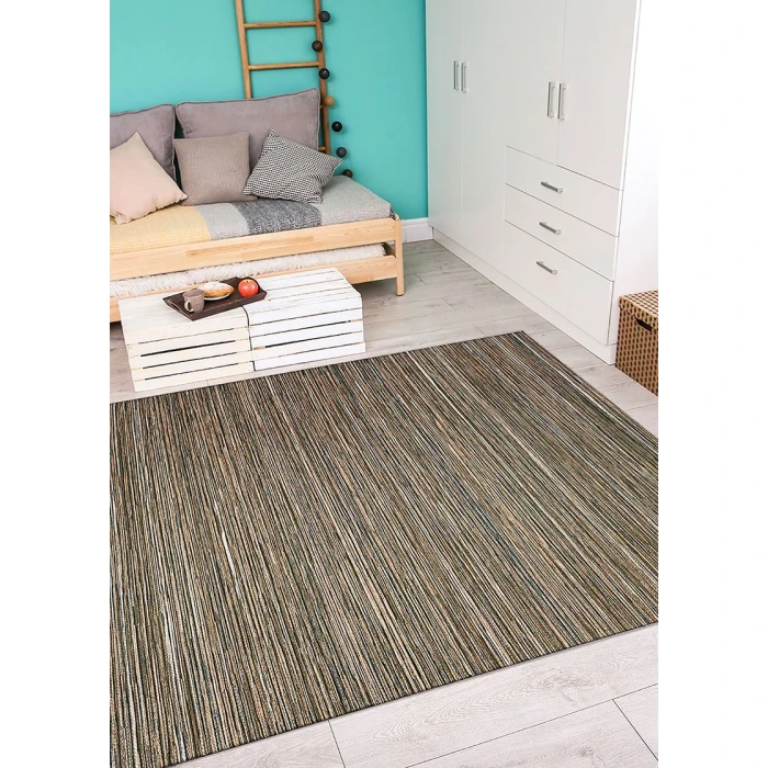 Couristan Cape Hinsdale 6' x 9' Brown/Ivory Area Rug