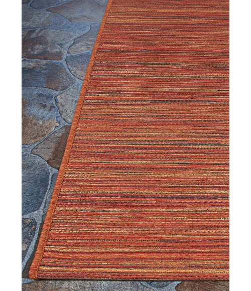 Couristan Cape Hinsdale 5' x 8' Crimson/Multi Area Rug