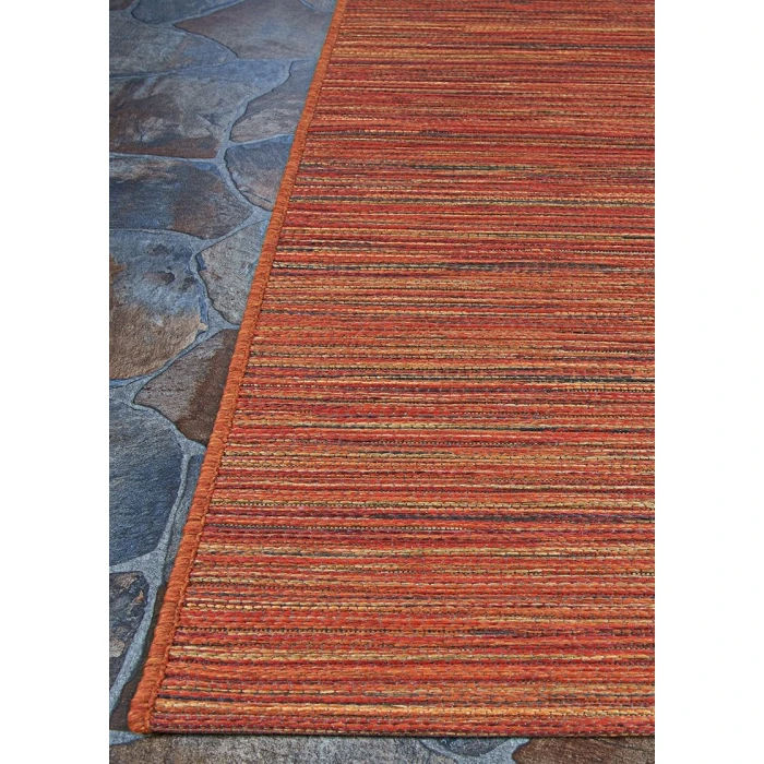Couristan Cape Hinsdale 6' x 9' Crimson/Multi Area Rug