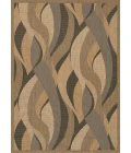 Couristan Recife Seagrass 2' x 4' Natural/Black Area Rug