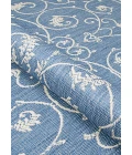 Couristan Recife Veranda Long Runner Champagne/Blue Area Rug