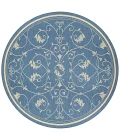Couristan Recife Veranda Long Runner Champagne/Blue Area Rug