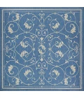 Couristan Recife Veranda Long Runner Champagne/Blue Area Rug