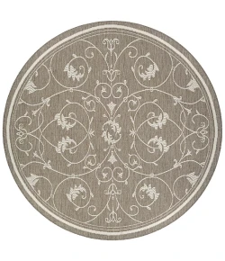 Couristan RECIFE CHAMPAGNE/TAUPE R583_2312 5ft.3in. x 7ft.6in. Rect. Rug