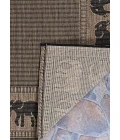 Couristan Recife Elephant 6' x 9' Cocoa/Black Area Rug