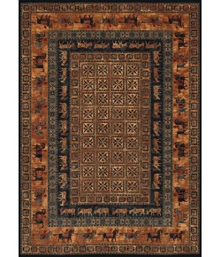 Couristan Old World Classics Pazyrk Burnished Rust Area Rug 7 ft. 10 in. X 11 ft. 2 in. Rectangle