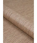 Couristan Recife Wicker Stitch 8' Runner Cocoa/Natural Area Rug