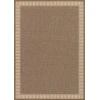 Couristan RECIFE COCOA/NATURAL R681_1500 5ft.3in. x 7ft.6in. Rect. Rug