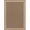Couristan RECIFE COCOA/NATURAL R681_1500 7ft.6in. x 7ft.6in. Round Rug