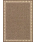 Couristan Recife Wicker Stitch 8' Runner Cocoa/Natural Area Rug