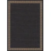 Couristan RECIFE BLACK/COCOA R681_2000 7ft.6in. x 10ft.9in. Rect. Rug