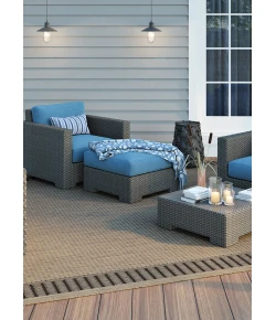 Couristan Recife Cocoa/Black 1681/2500 2 ft. 3 in. X 7 ft. 10 in. Rectangle Rug