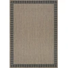 Couristan Recife Cocoa/Black 1681/2500 2 ft. 3 in. X 7 ft. 10 in. Rectangle Rug