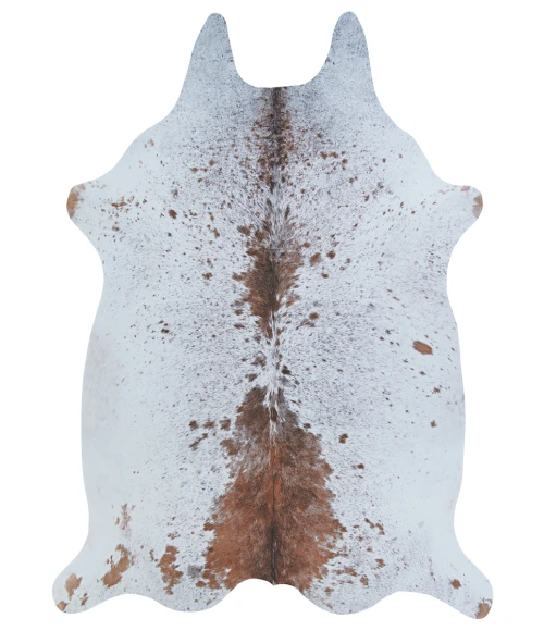 Couristan Prairie Hides Ivory-Black 1813/2993 3 ft. 10 in. X 5 ft. 1 in. Rectangle Rug