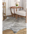 Couristan Prairie Hides Oslo 6' x 9' Pepper Area Rug