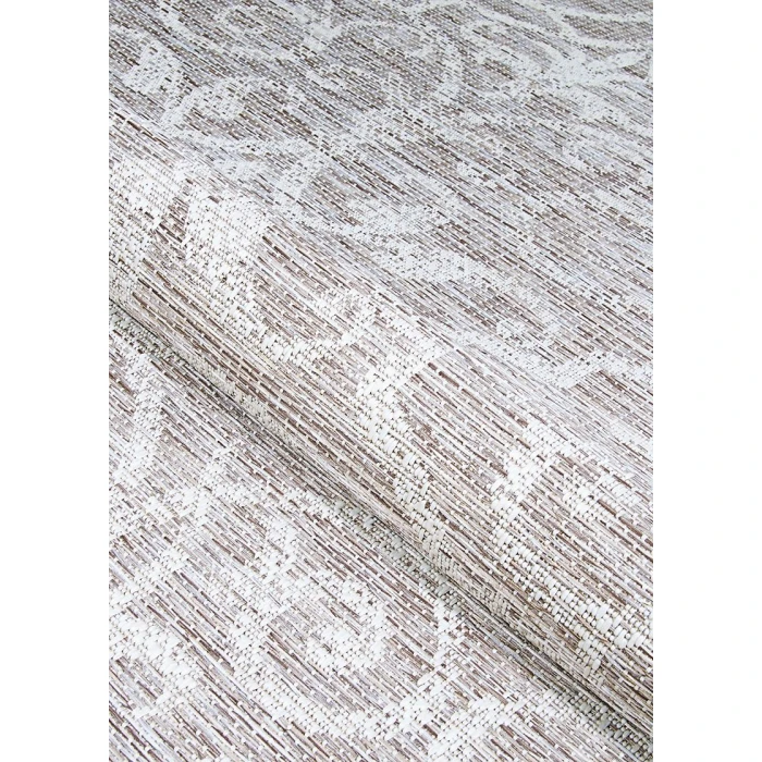 Couristan Monaco Summer Quay 8' Runner Cocoa/Natural Area Rug