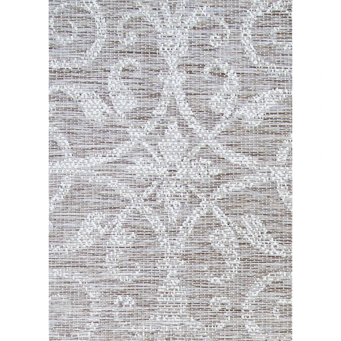 Couristan Monaco Summer Quay 8' Runner Cocoa/Natural Area Rug