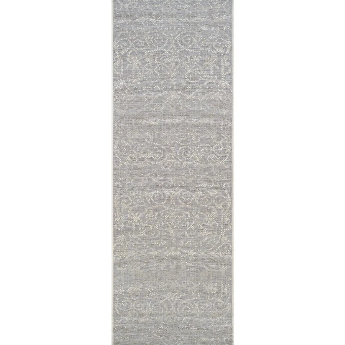 Couristan Monaco Summer Quay 8' Runner Cocoa/Natural Area Rug