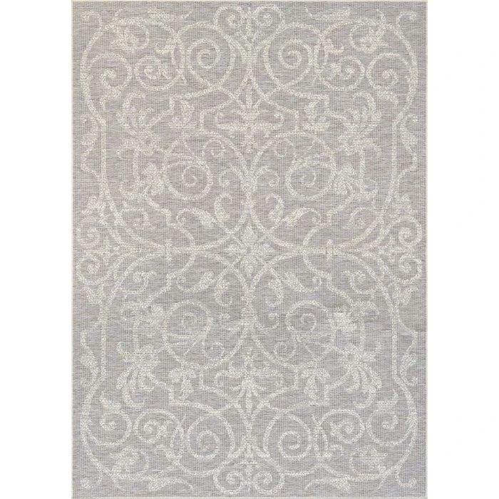 Couristan Monaco Summer Quay 8' Runner Cocoa/Natural Area Rug