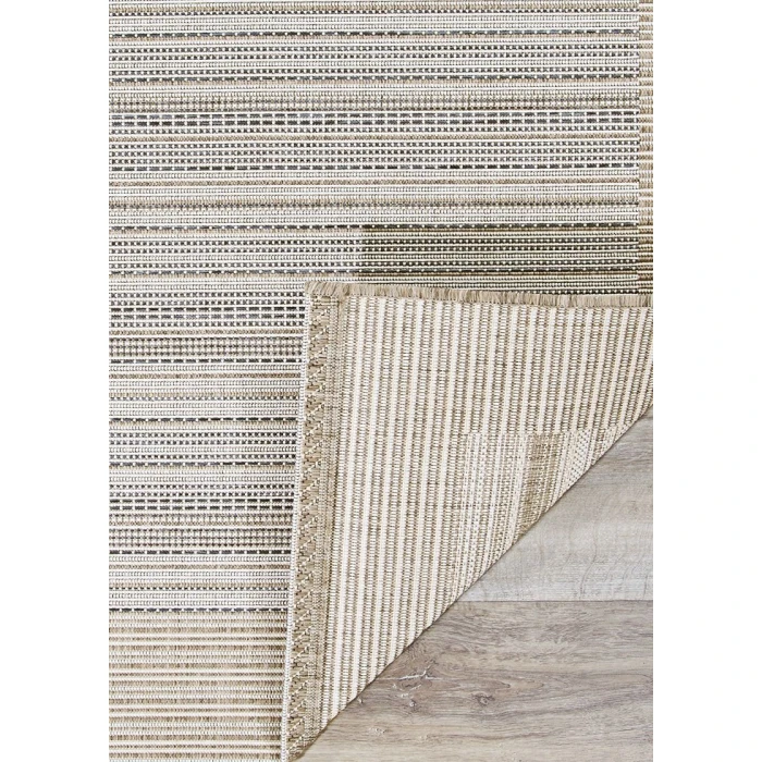 Couristan Monaco Bowline 5' x 8' Cocoa/Natural/Ivory Area Rug