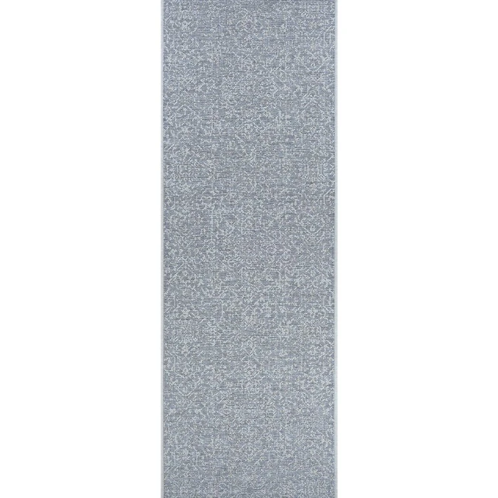 Couristan Monte Carlo Palmette 5' x 8' Grey/Ivory Area Rug