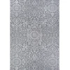Couristan Monte Carlo Palmette Grey/Ivory Area Rug 2 ft. 3 in. X 7 ft. 10 in. Rectangle