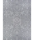 Couristan Monte Carlo Palmette 8' Runner Grey/Ivory Area Rug