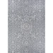 Couristan Monte Carlo Palmette Grey/Ivory Area Rug 5 ft. 3 in. X 7 ft. 6 in. Rectangle