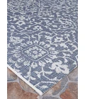 Couristan Monte Carlo Palmette 8' Runner Navy/Ivory Area Rug