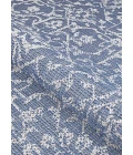 Couristan Monte Carlo Palmette 8' Runner Navy/Ivory Area Rug