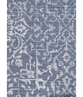 Couristan Monte Carlo Palmette 8' Runner Navy/Ivory Area Rug