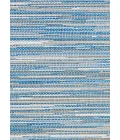 Couristan Monte Carlo Coastal Breeze 8' x 11' Ocean/Champagne Area Rug