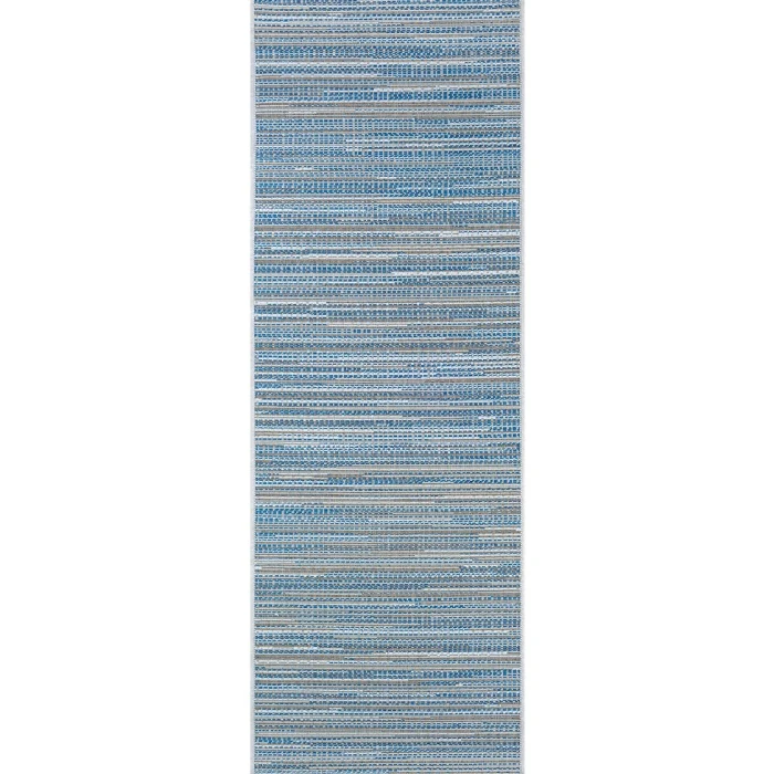 Couristan Monte Carlo Coastal Breeze Extra Large Ocean/Champagne Area Rug