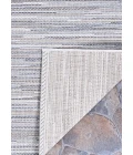 Couristan Monte Carlo Coastal Breeze 8' x 11' Taupe/Champagnen Area Rug