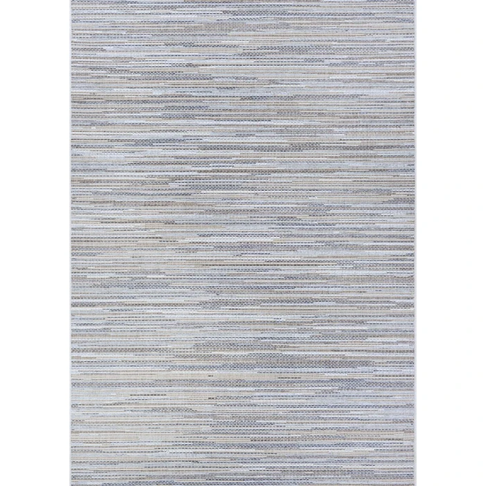 Couristan Monte Carlo Coastal Breeze 8' x 11' Taupe/Champagnen Area Rug
