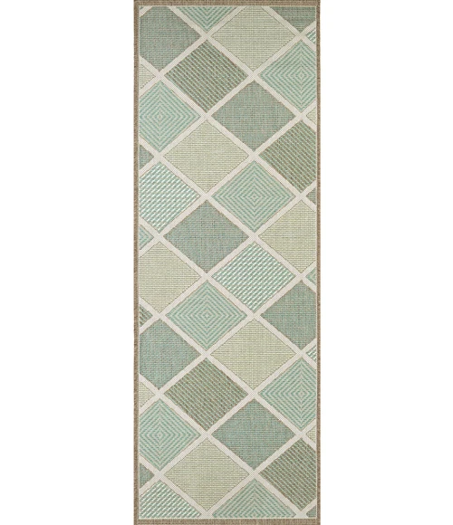 Couristan Monaco Meridian Long Runner Multi Area Rug