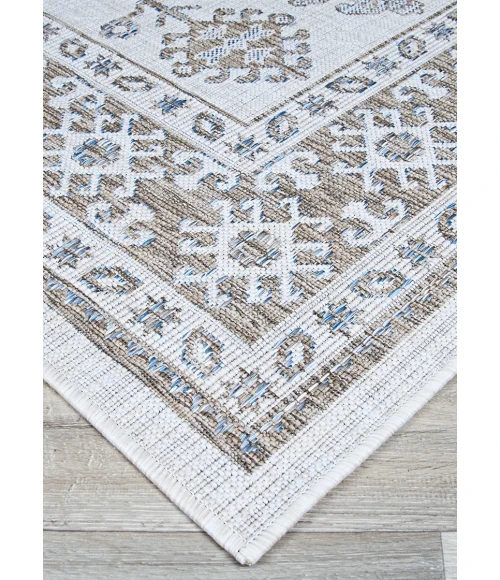 Couristan Charm Woodburn 2' x 4' Ivory-Sand Area Rug