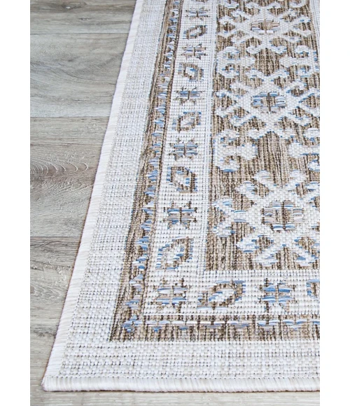 Couristan Charm Woodburn 2' x 4' Ivory-Sand Area Rug